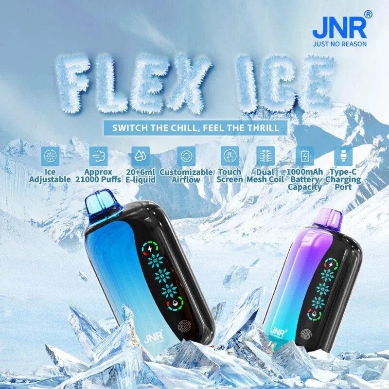 JNR – Flex Ice – 21 000 bouffées